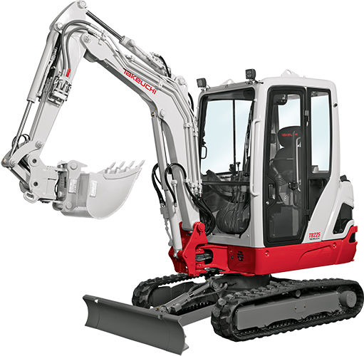 Koparka Takeuchi TB225, kabina minikoparki